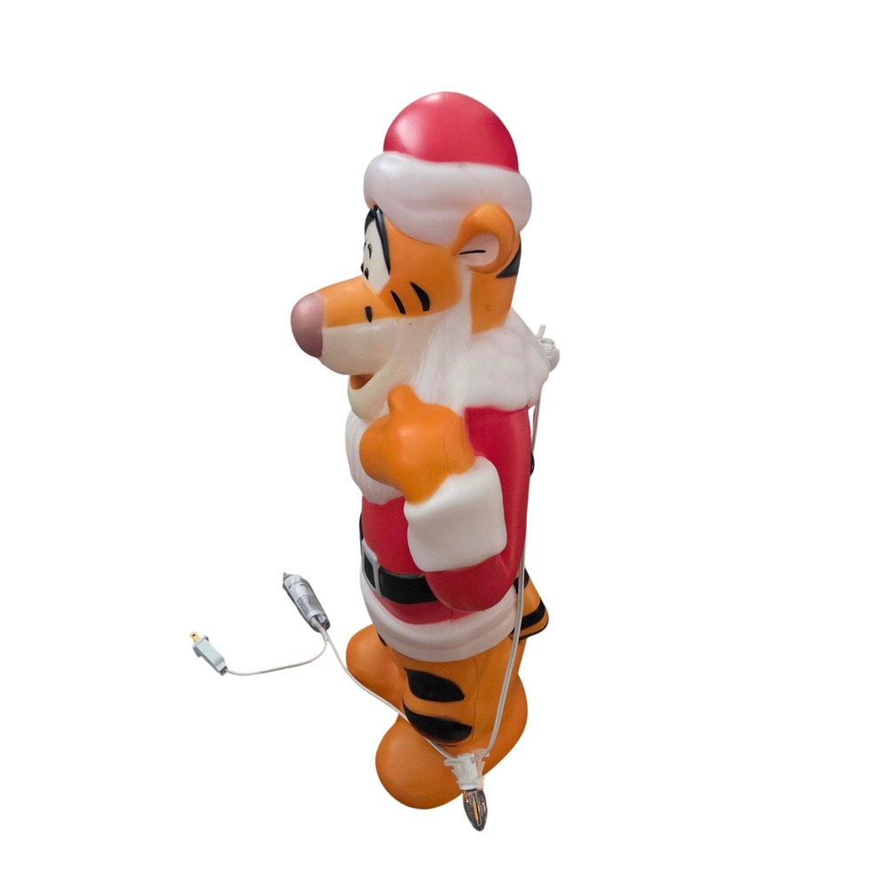 Disney Tigger Piglet Christmas Blow Mold Set 2 ft. Plastic Holiday Decor Gemmy - Picture 5 of 12
